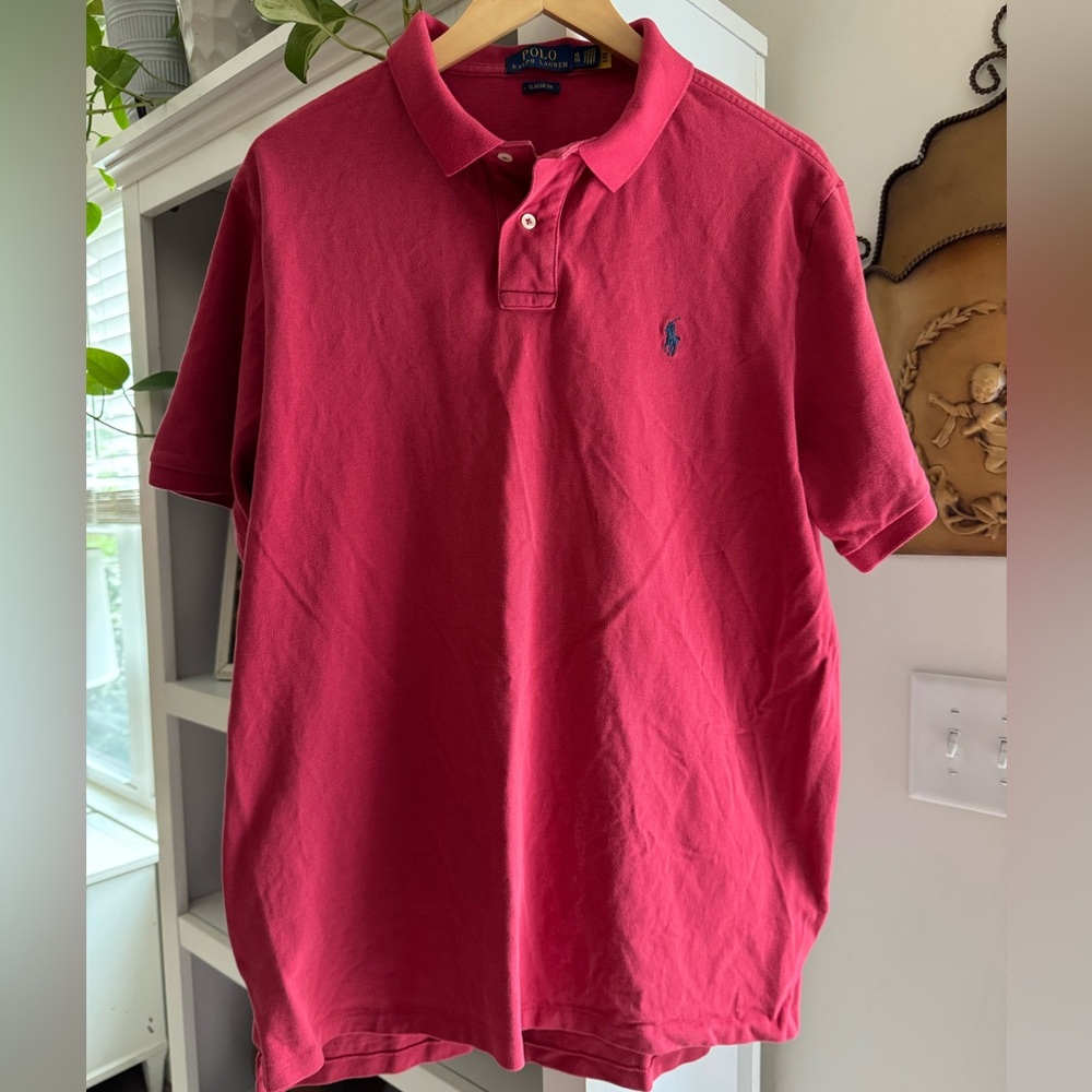 Ralph Lauren Pink Polo Shirt